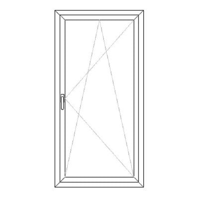 Drehkippflügel Fenstertür rechts