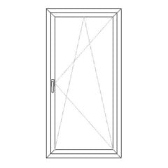 Drehkippflügel Fenstertür rechts