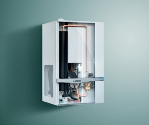 Wandhängendes Mikro-Kraft-Wärme-Kopplungssystems mit Brennstoffzellen-Technologie