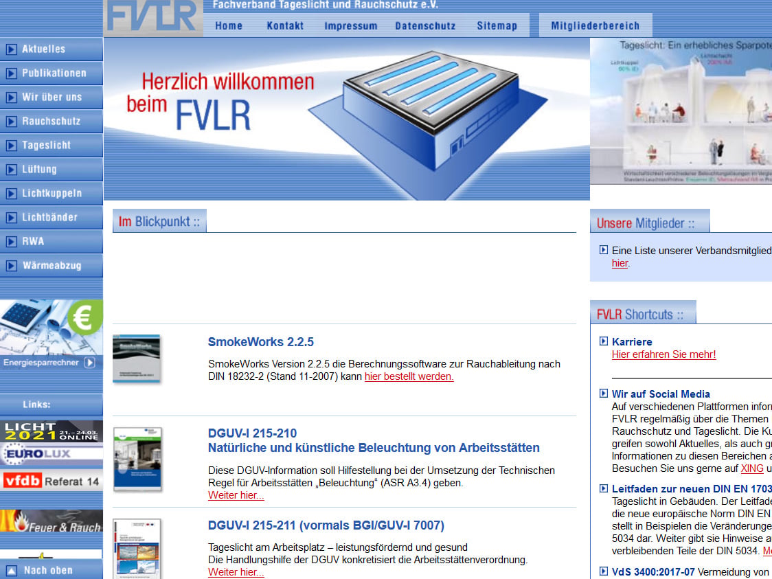 Fachverband Tageslicht und Rauchschutz (FVLR)