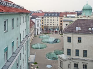 Besucherzentrum des Joanneumviertels in Graz