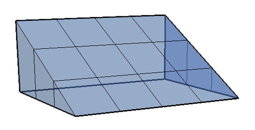 Glaspultdach