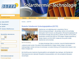 Solarthermie-Technologieplattform
