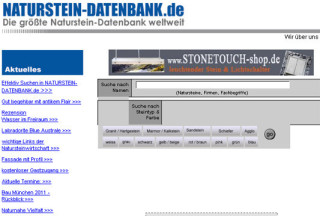 Naturstein-Datenbank
