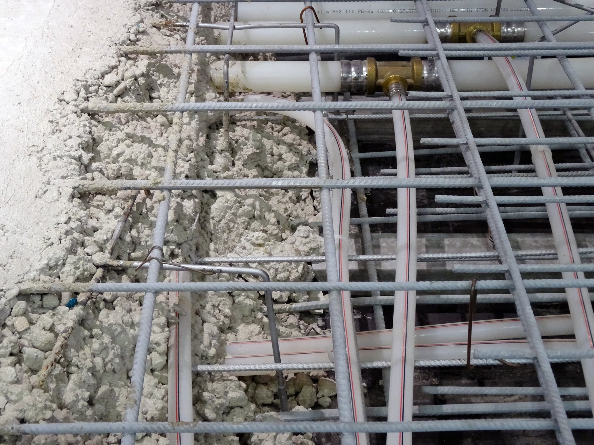 Betonkerntemperierung