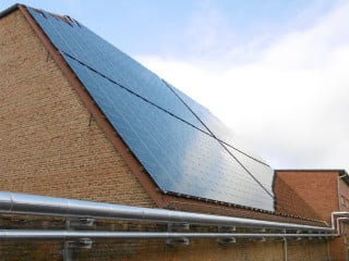 Photovoltaikanlage als Aufdachlösung