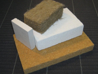 Holzweichfaserplatten und Mineralschaumplatten, aber auch Mineralwolle kann alternativ zu Polystyrol bei WDVS eingesetzt werden