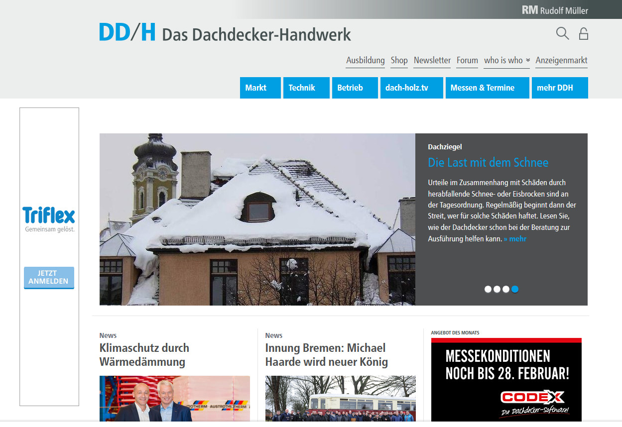 Das Dachdeckerhandwerk