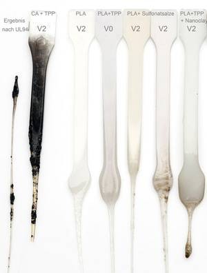 Ergebnisse der Brandtests