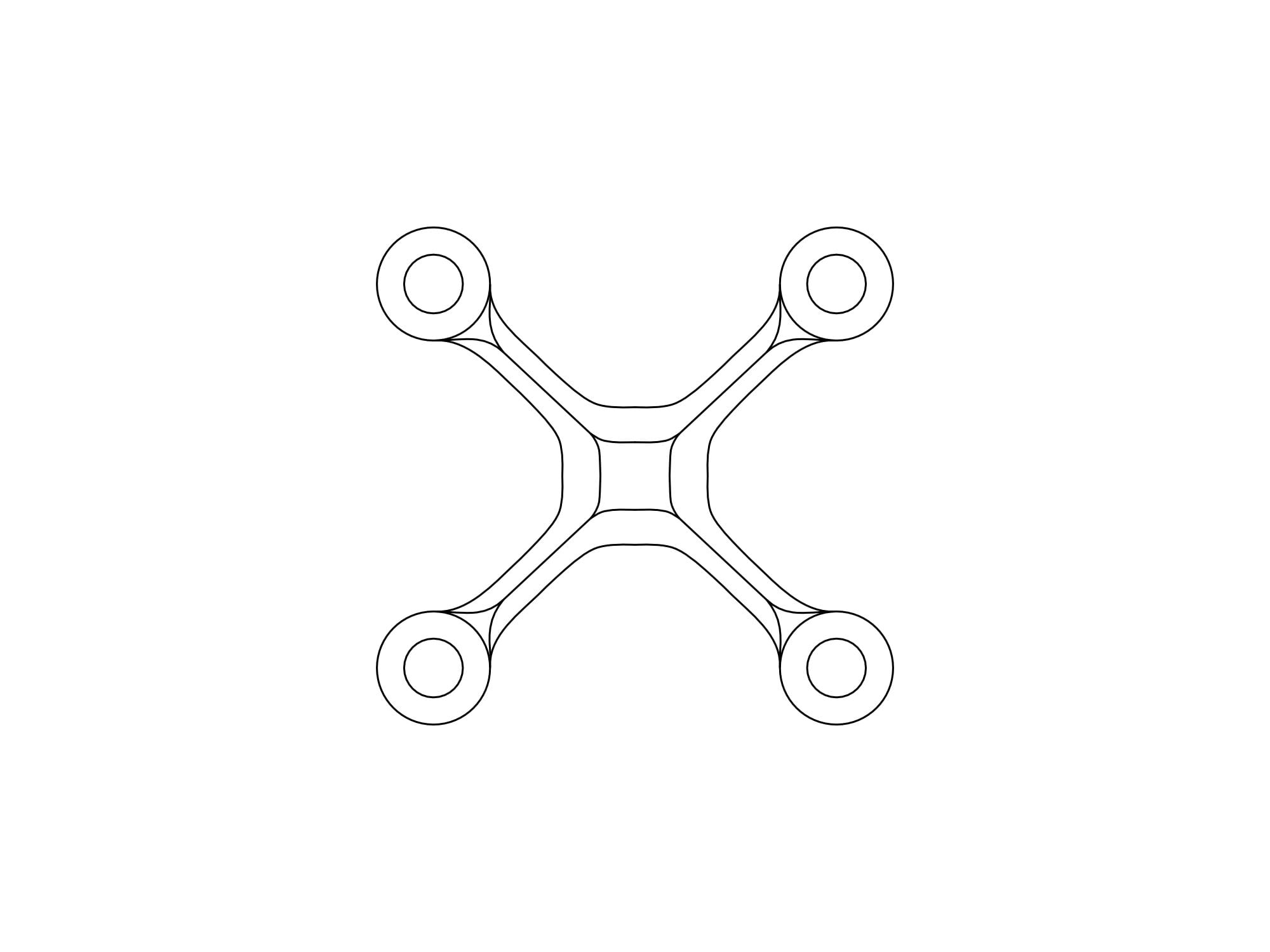 Haltekonstruktion zur punktförmigen Lagerung (Spider)