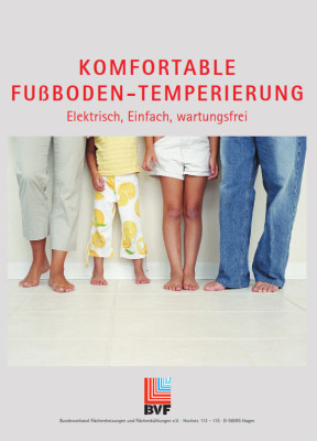Planungshilfen zu Fußbodenheizungen
