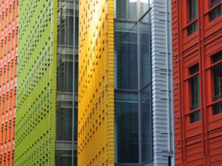 Der Gebäudekomplex des Central St. Giles liegt im Herzen der Londoner City zwischen Covent Garden, Bloomsbury und Soho 