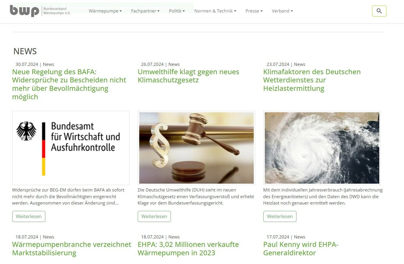 Bundesverband WärmePumpe