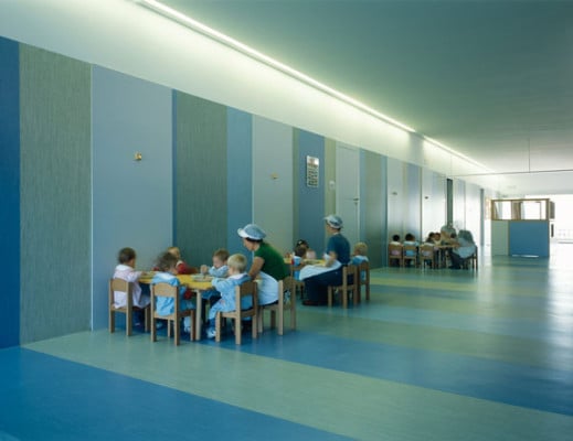 Die homogenen Bodenbeläge sind in großer Farb- und Mustervielfalt erhältlich