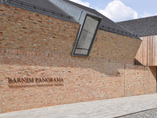 Sichtmauerwerk aus Ziegeln am Barnim Panorama, Wandlitz