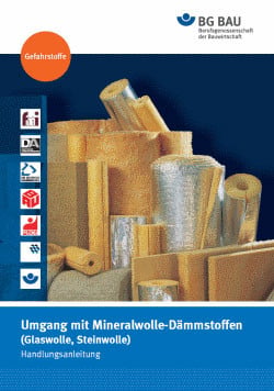 Umgang mit Mineralwolle-Dämmstoffen