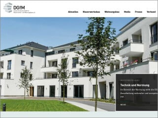 Deutsche Gesellschaft für Mauerwerks- und Wohnungsbau (DGfM)