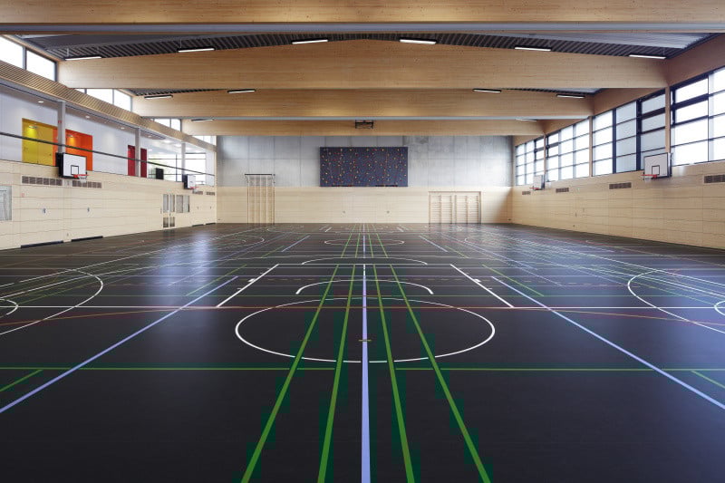 Sporthalle der Theodor-Litt-Schule in Michelstadt | Boden | Sport ...