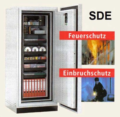 Datensicherungsschrank Sicherheitsstufe VdS Klasse 2