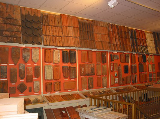 Dachziegelsammlung