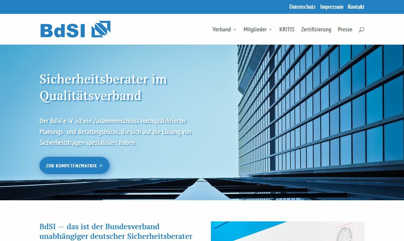 Bundesverband unabhängiger deutscher Sicherheitsberater und -Ingenieure 
