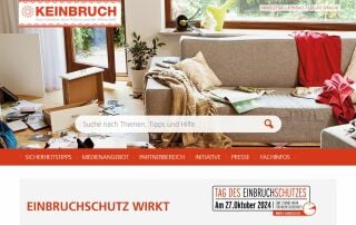 Sicher wohnen - Einbruchschutz
