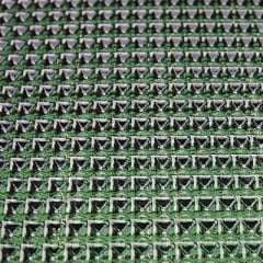 Dunkelgrünes Dünnschichtmodul mit strukturiertem Deckglas