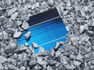 Für die Herstellung von Solarzellen wird in der Regel Silizium verwendet