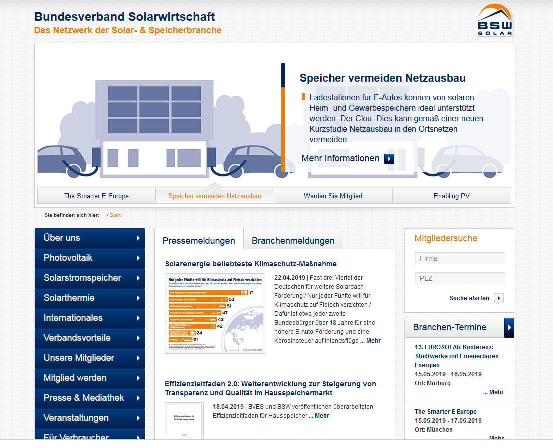 Bundesverband Solarwirtschaft (BSW)