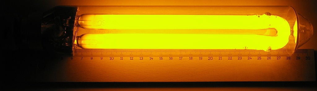 Natriumdampflampen | Licht | Leuchtmittel/Lampen | Baunetz_Wissen