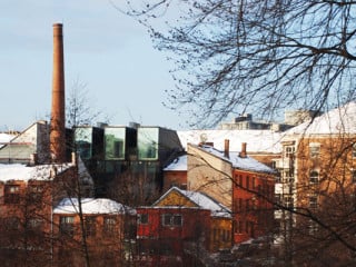 Das Wohnhaus liegt inmitten des angesagten Stadtviertels Grünerløkka