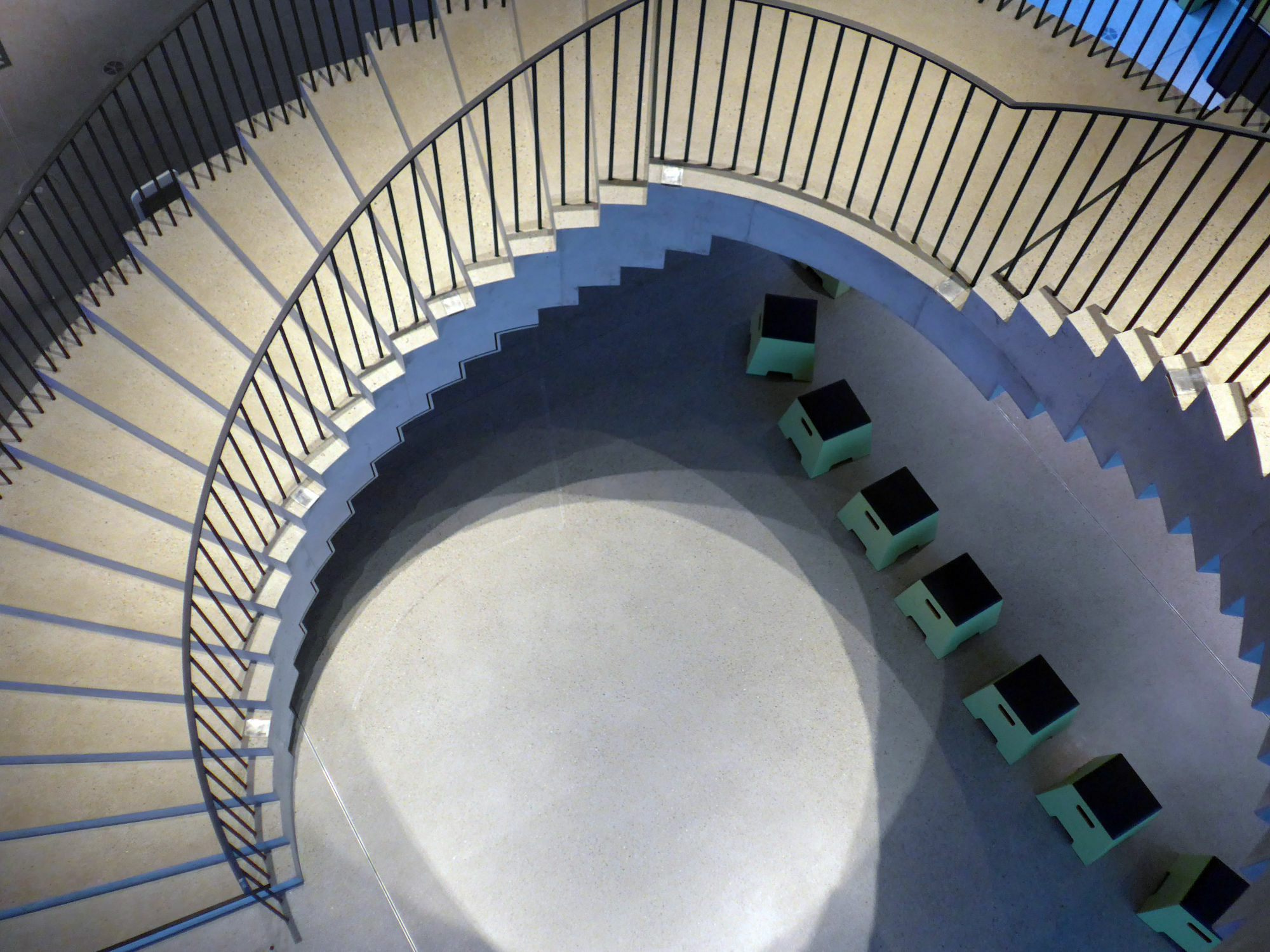 Faltwerktreppe aus Beton