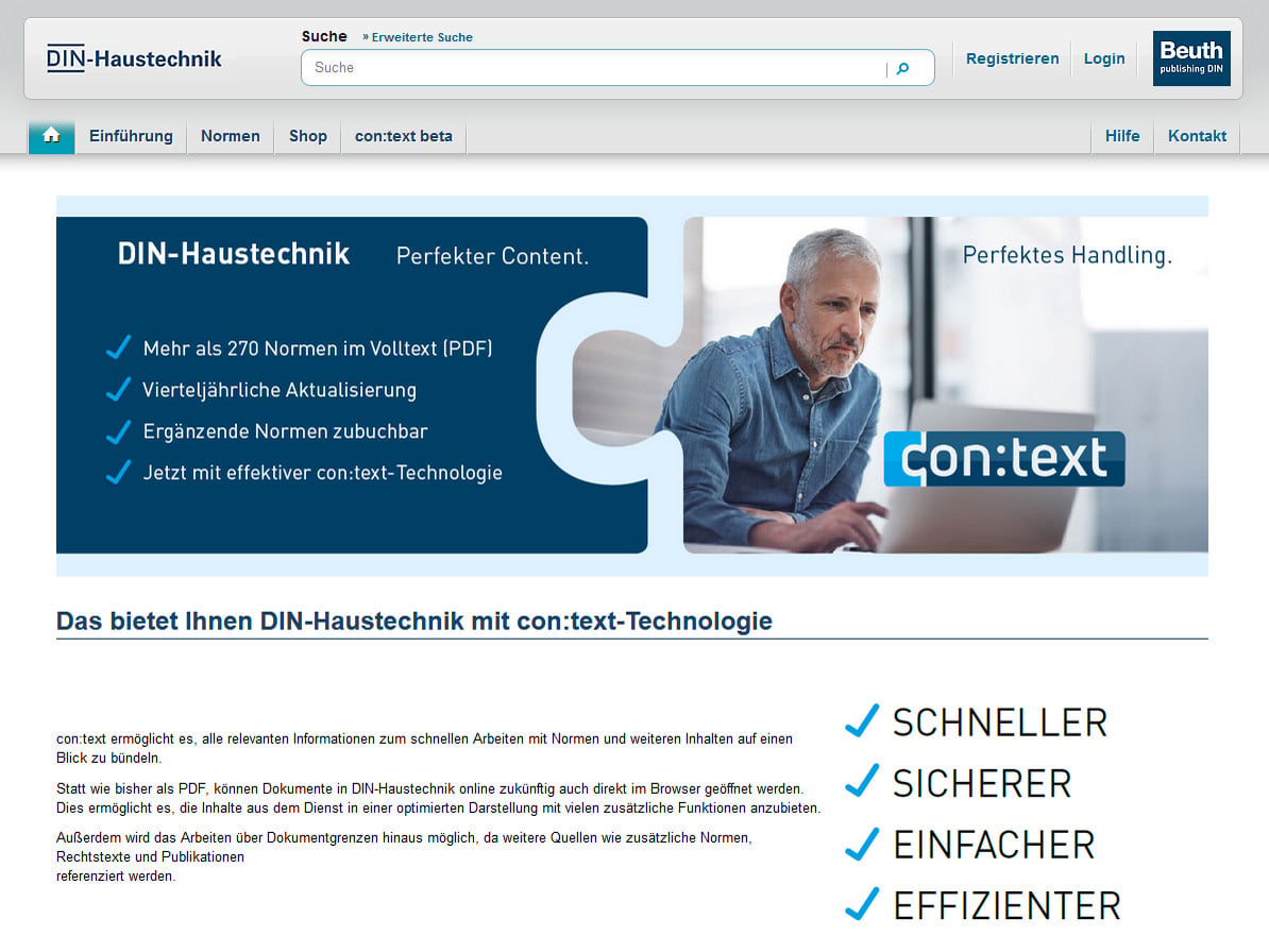 DIN-Haustechnik online