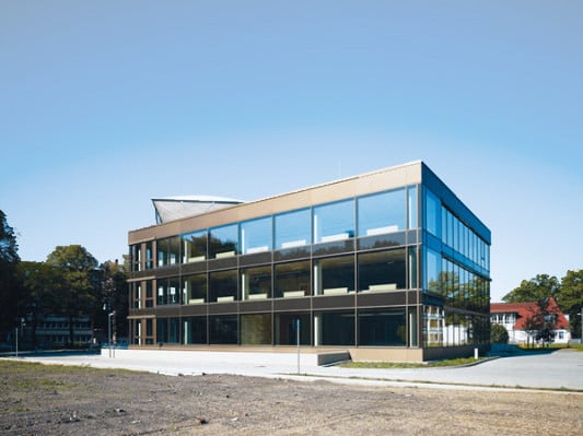 CCF am Forschungsgebäude Inhaus 2 der Fraunhofer Gesellschaft in Duisburg