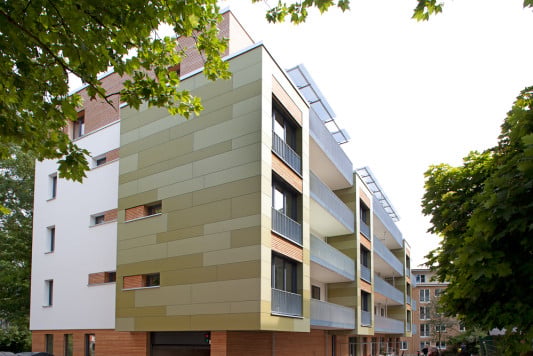 Das Mehrgenerationenhaus enthält insgesamt 16 Wohneinheiten