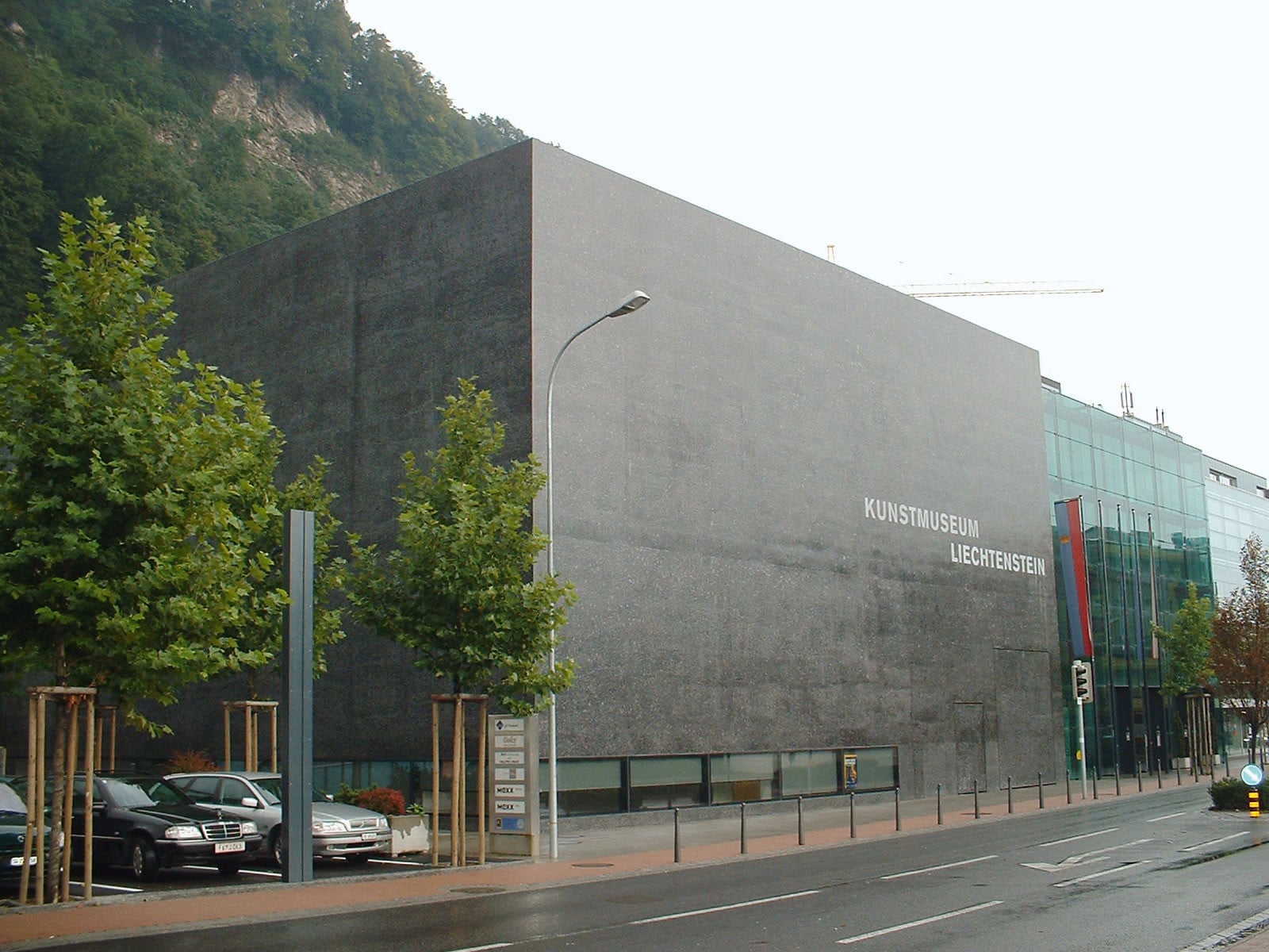 Keine sichtbaren Spannstellen beim Kunstmuseum Liechtenstein