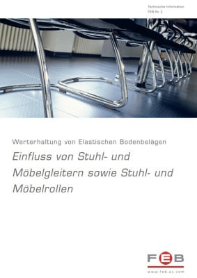 Merkblatt zur Werterhaltung von elastischen Bodenbelägen