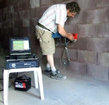 Der Einsatz vom Bauradar eignet sich vor allem bei unklaren Wandaufbauten