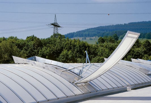 Warmeabzug Wa Arten Und Flachen Brandschutz Rauch Warme Abzuge Baunetz Wissen