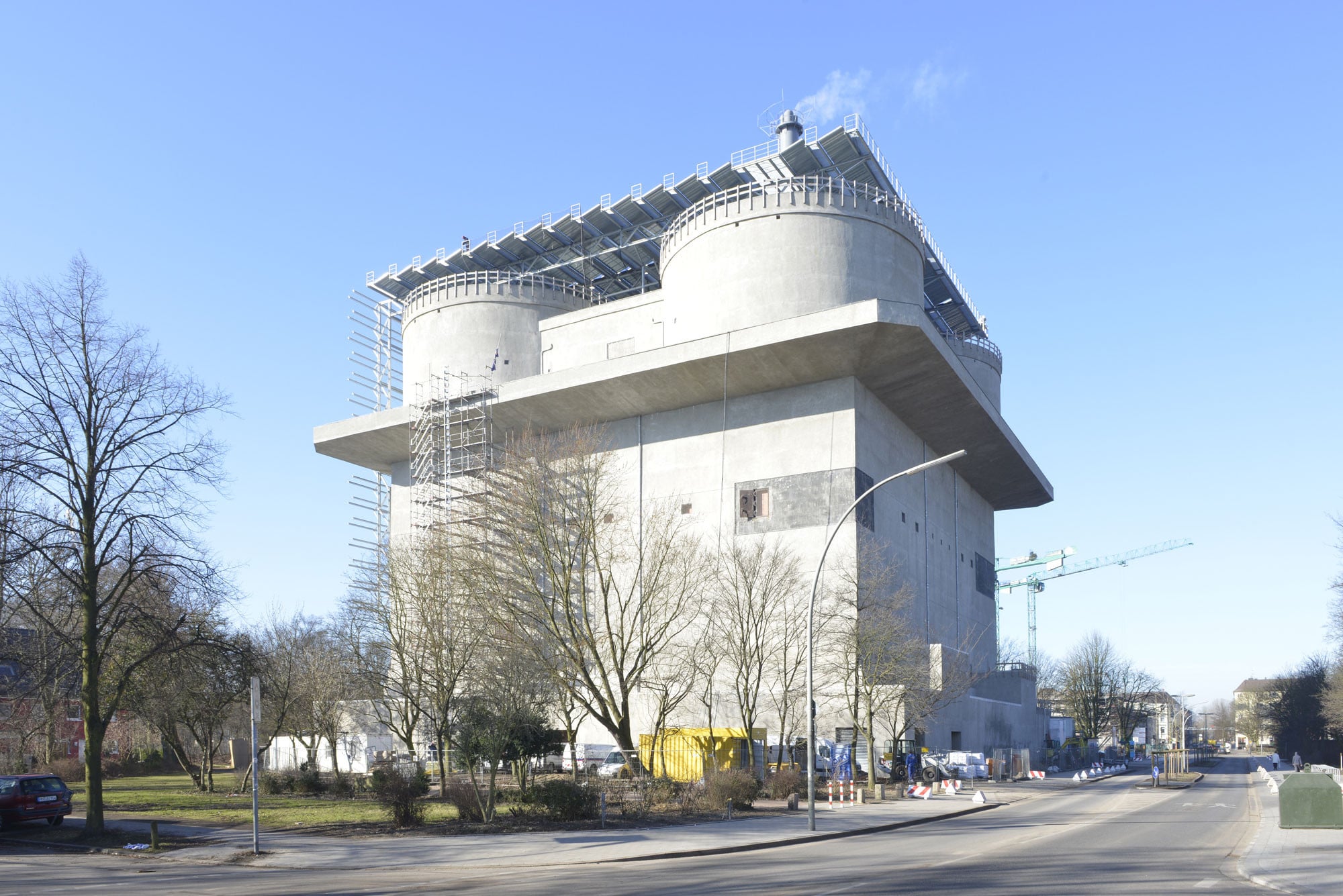 Ansicht von der Neuhöfer Straße