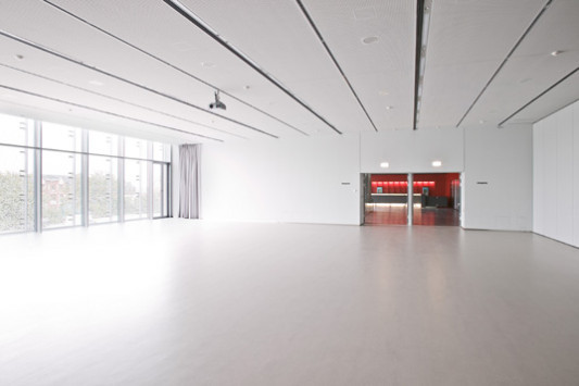 Der neu geschaffene Saal für 300 Personen