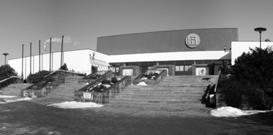 Festhalle aus den 80er Jahren vor dem Umbau
