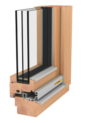 Beispiel Holzfenster: Natureline 92