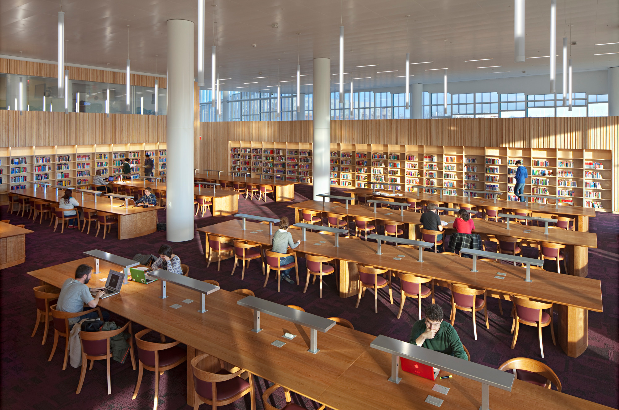 James B. Hunt Jr. Library in Raleigh | Gebäudetechnik | Kultur/Bildung ...
