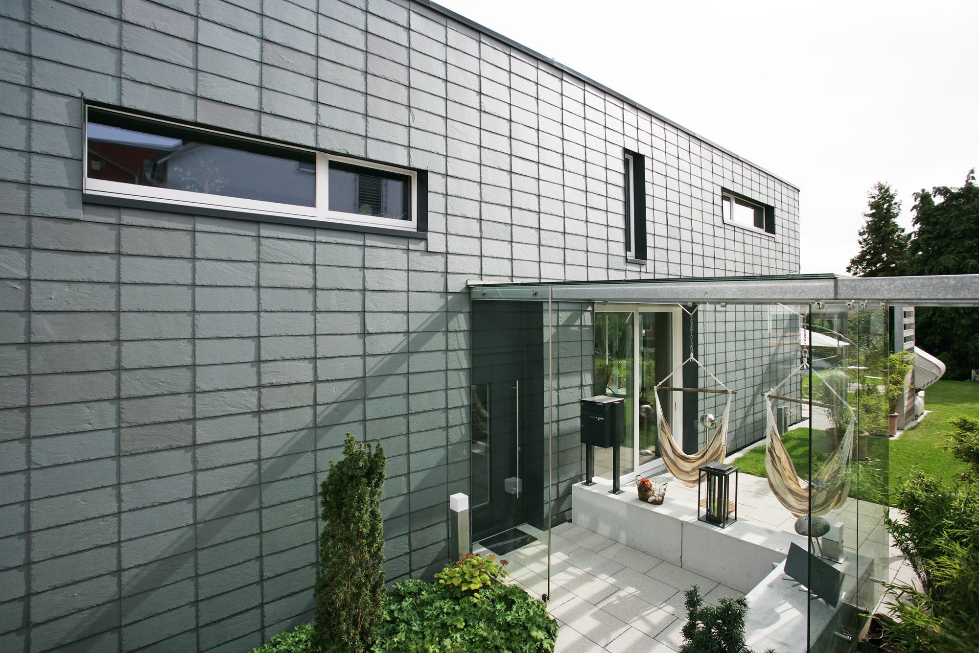 Variable Rechteck-Deckung | Schiefer | Deckungsarten | Baunetz_Wissen