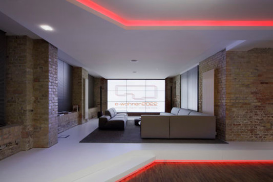 Showroom im Erdgeschoss