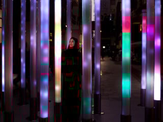 Die Installation ist die neueste Attraktion des Einkaufszentrums