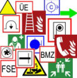 Symbole für Brandschutzpläne
