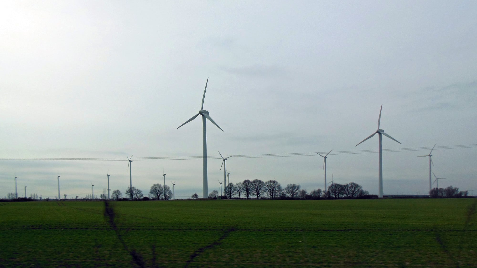 Windkrafträder in der Uckermark