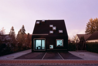 Das Haus in der Abenddämmerung